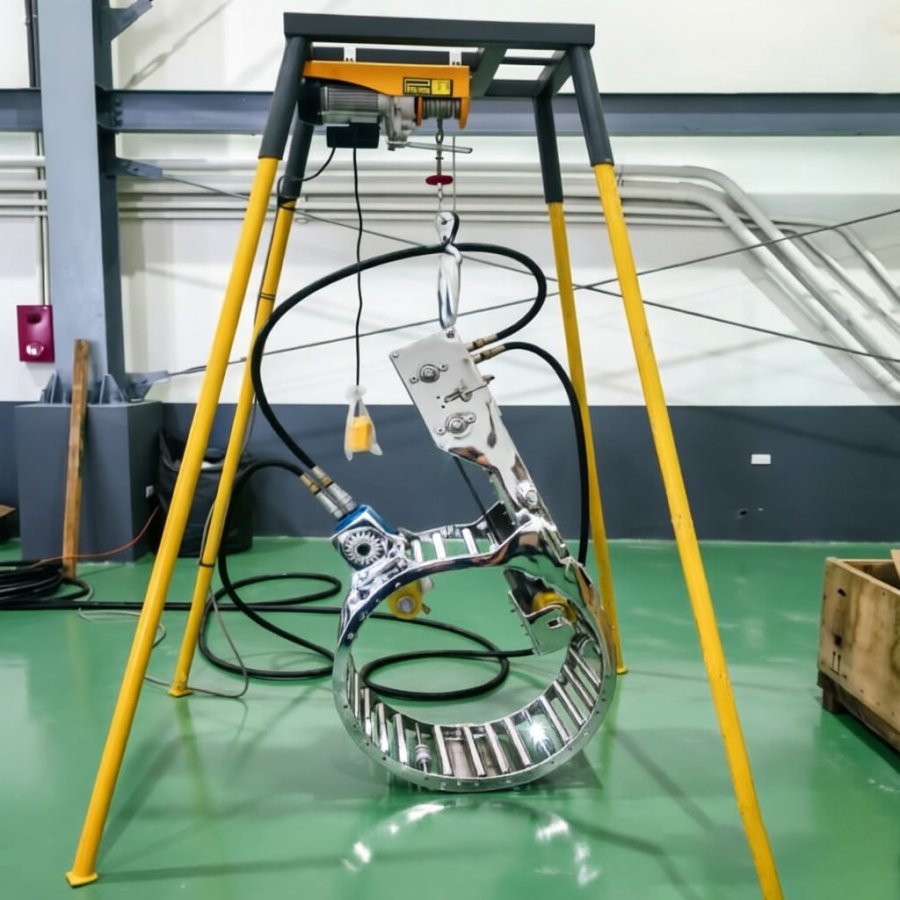 Spiral Wound Pipe Rehabilitation Equipment